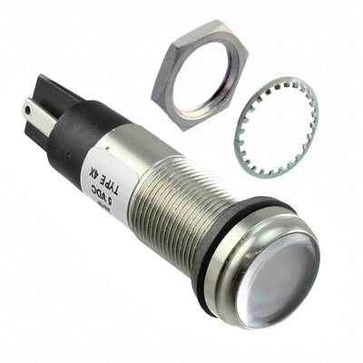 6561008304F by Dialight - 1/2"" FLT WHT 37.5VDC W/TERM