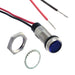 6561405303F by Dialight - LED 1/2"" FLAT BLUE 120AC/DC LEAD