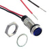 6561409303F by Dialight - LED 1/2"" FLAT BLUE 230VAC LEAD