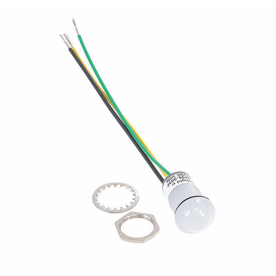 657-2435-303F by Dialight - PMI, DOME, GY, 8-30VDC