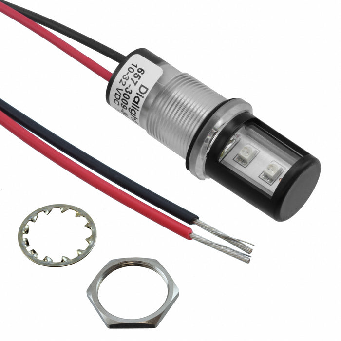 6573009803F by Dialight - LED IND GREEN RA