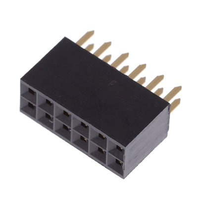 65781-006LF by Amphenol ICC (FCI) - CONNECTOR RECPT 12POS 0.1 GOLD PCB