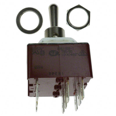 659H by APEM Inc. - SWITCH TOGGLE 3PDT 10A 250V