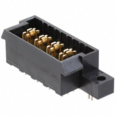 6600390-1 by TE Connectivity AMP Connectors - CONNECTOR HEADER MULTI-BEAM 4POS PCB