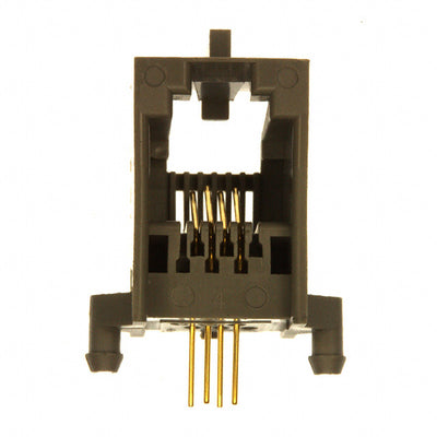 66011-001LF by Amphenol ICC (FCI) - CONNECTOR MOD JACK 6P4C R/A UNSHLD