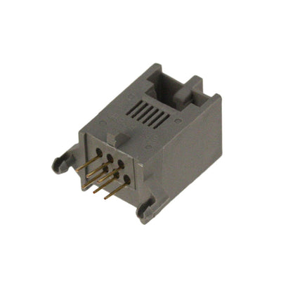 66011-006LF by Amphenol ICC (FCI) - CONNECTOR MOD JACK 6P6C R/A UNSHLD