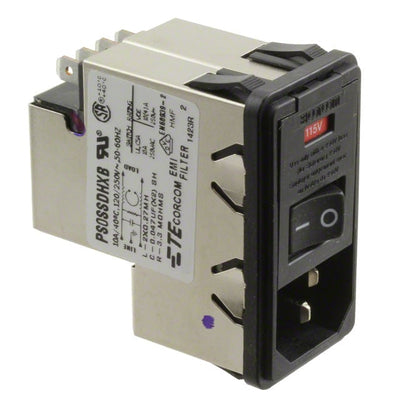 6609951-5 by TE Connectivity Corcom Filters - PWR ENT MOD RCPT IEC320-C14 PNL