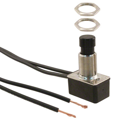 6612 by Electroswitch - PUSH SWITCH SPST 10A 125V