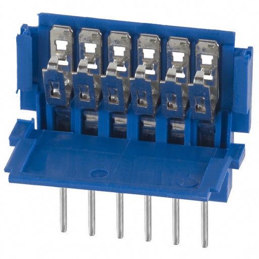 66226-006LF by Amphenol ICC (FCI) - CONNECTOR FFC HEADER 6POS 2.54MM