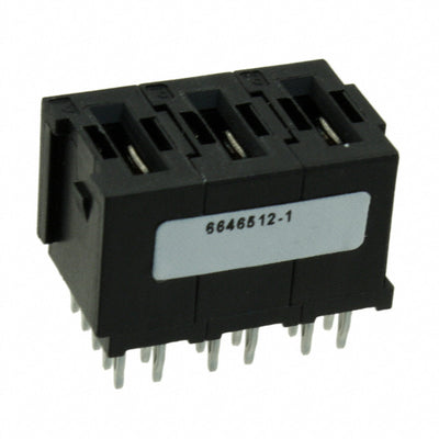 6646512-1 by TE Connectivity AMP Connectors - CONNECTOR RECPT HOT-PLUG 3POS PCB