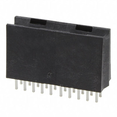 6650380-2 by TE Connectivity AMP Connectors - CONNECTOR EDGE DUAL FMALE 4POS 0.508