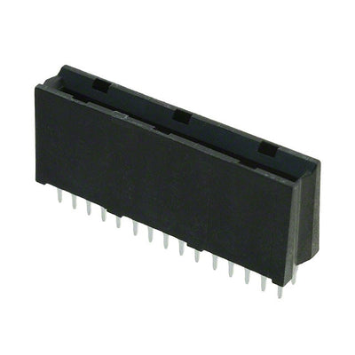 6650384-1 by TE Connectivity AMP Connectors - CONNECTOR EDGE DUAL FMALE 6POS 0.508
