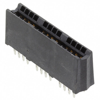 6650494-1 by TE Connectivity AMP Connectors - CONNECTOR EDGE DUAL FMALE 24POS GOLD