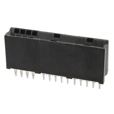 6651290-1 by TE Connectivity AMP Connectors - CONNECTOR EDGE DUAL FMALE 12POS GOLD