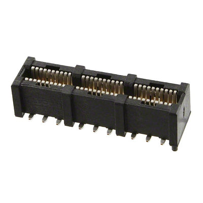 6651712-1 by TE Connectivity AMP Connectors - CONNECTOR EDGE DUAL FMALE 6POS GOLD