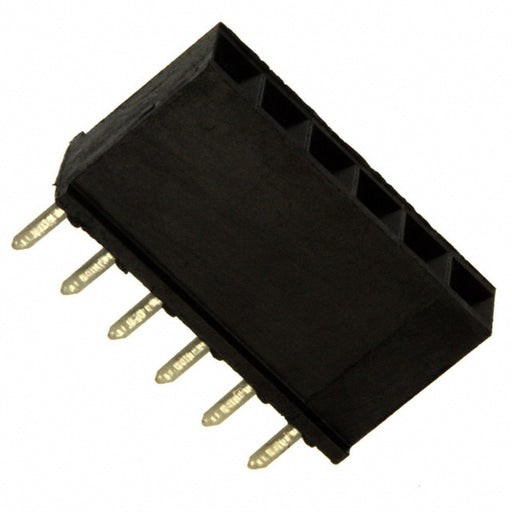 66951-006LF by Amphenol ICC (FCI) - CONNECTOR RECPT 6POS 0.1 GOLD PCB