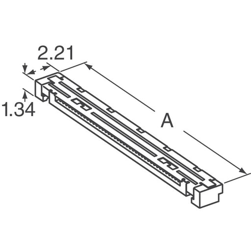 FI-J30C5 by JAE Electronics - CONNECTOR PLUG 30POS SOLDER 42-44AWG