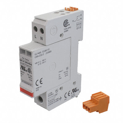 7940100406 by Weidmuller - SPD III 120V/40KA