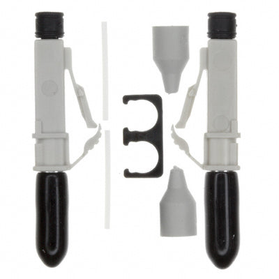 6754485-1 by TE Connectivity AMP Connectors - CONNECTOR FIBER LC PLUG DUPLX 125UM