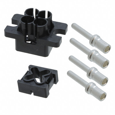 6766014-1 by TE Connectivity AMP Connectors - CONNECTOR HEADER DRAWER 4POS PCB