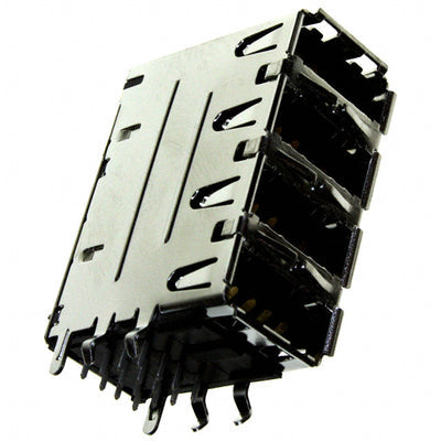 678570011 by Molex - CONNECTOR RECPT TYPEA STACK 16POS R/A