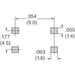 MJTP1138GLTR by APEM Inc. - SWITCH TACTILE SPST-NO 0.05A 12V