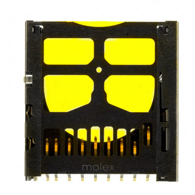 679138008 by Molex - CONNECTOR SD/MMC CARD PUSH-PUSH R/A
