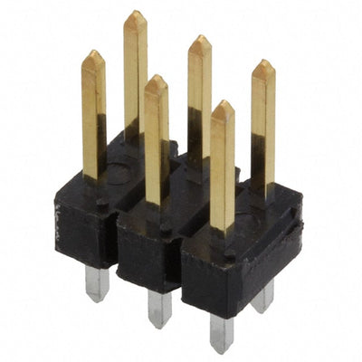 67996-206HLF by Amphenol ICC (FCI) - CONNECTOR HEADER VERT 6POS 2.54MM