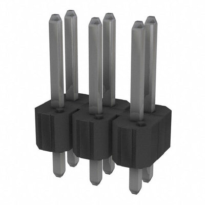 67996-406-020024LF by Amphenol ICC (FCI) - CONNECTOR HEADER VERT 6POS 2.54MM