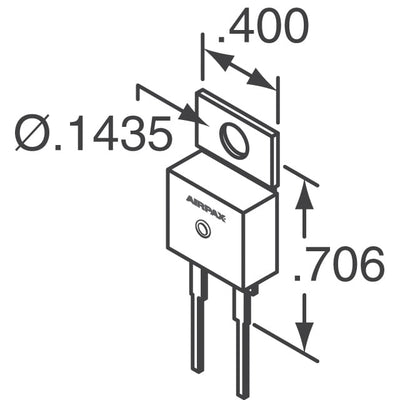 67L055P by Sensata-Airpax - THERMOSTAT 55DEG C NC TO220-2