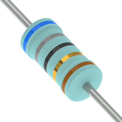 MF0207FTE52-68R by YAGEO - RESISTOR 68 OHM 1% 0.6W AXIAL