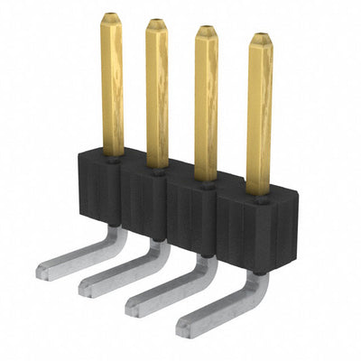 104430-2 by TE Connectivity AMP Connectors - CONNECTOR HEADER R/A 4POS 2.54MM