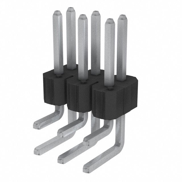 68020-406H by Amphenol ICC (FCI) - CONNECTOR HEADER R/A 6POS 2.54MM