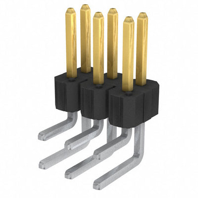 68021-106HLF by Amphenol ICC (FCI) - CONNECTOR HEADER R/A 6POS 2.54MM