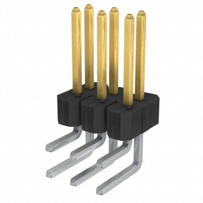 68022-106HLF by Amphenol ICC (FCI) - CONNECTOR HEADER R/A 6POS 2.54MM