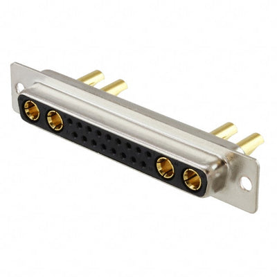 680S21WA4SL201 by NorComp Inc. - CONNECTOR D-SUB RCPT 21POS PNL MNT