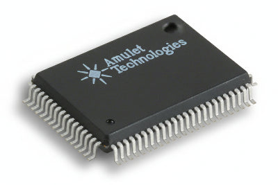 AGB64LV01-QC-E by Amulet Technologies LLC - IC MICROCONTROLLER 80PQFP