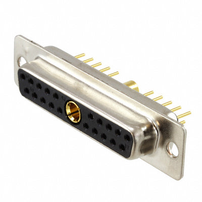 681S21W1203L001 by NorComp Inc. - CONNECTOR D-SUB RCPT 21P PNL MNT SLDR