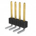 68423-104HLF by Amphenol ICC (FCI) - CONNECTOR HEADER R/A 4POS 2.54MM