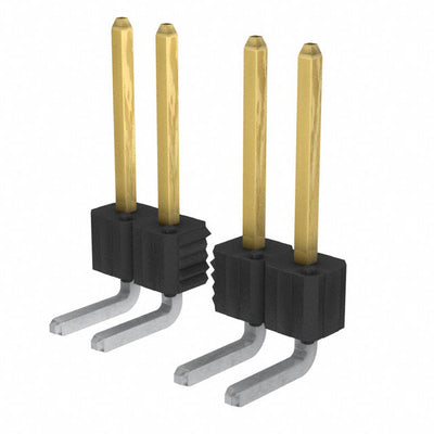 68423-123HLF by Amphenol ICC (FCI) - CONNECTOR HEADER R/A 23POS 2.54MM