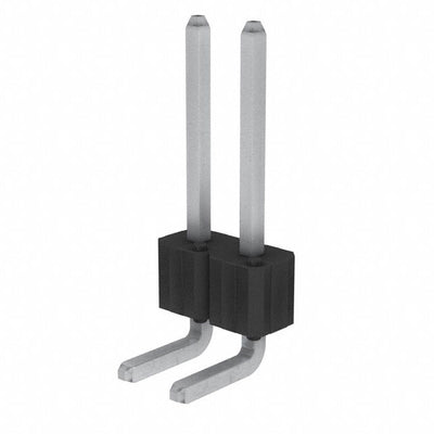 68458-402HLF by Amphenol ICC (FCI) - CONNECTOR HEADER R/A 2POS 2.54MM