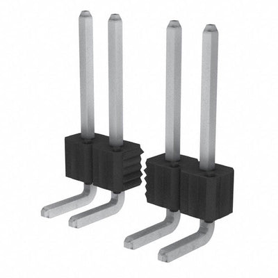 68458-424HLF by Amphenol ICC (FCI) - CONNECTOR HEADER R/A 24POS 2.54MM