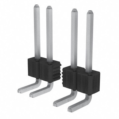 68458-408HLF by Amphenol ICC (FCI) - CONNECTOR HEADER R/A 8POS 2.54MM