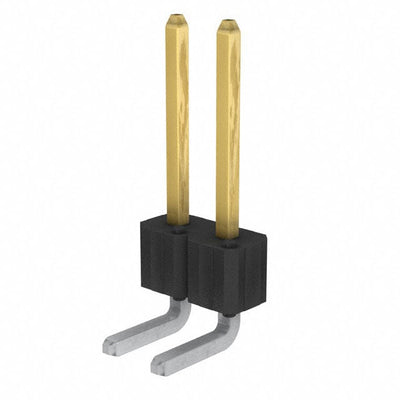 68458-202HLF by Amphenol ICC (FCI) - CONNECTOR HEADER R/A 2POS 2.54MM