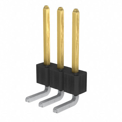 68458-103HLF by Amphenol ICC (FCI) - CONNECTOR HEADER R/A 3POS 2.54MM