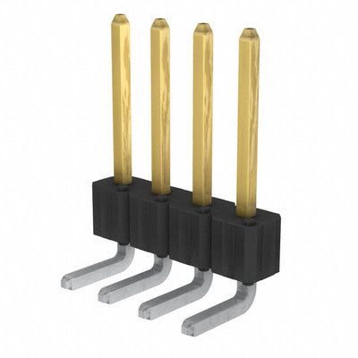 68458-104HLF by Amphenol ICC (FCI) - CONNECTOR HEADER R/A 4POS 2.54MM