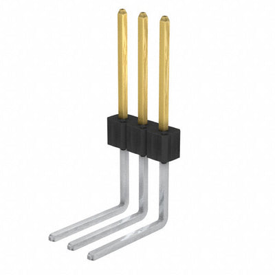 68461-103HLF by Amphenol ICC (FCI) - CONNECTOR HEADER R/A 3POS 2.54MM