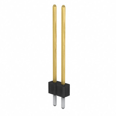 68466-102HLF by Amphenol ICC (FCI) - CONNECTOR HEADER VERT 2POS 2.54MM