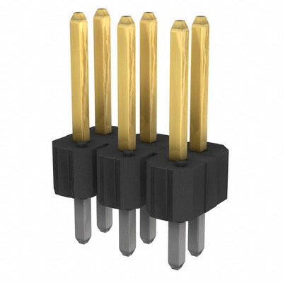 68491-106HLF by Amphenol ICC (FCI) - CONNECTOR HEADER VERT 6POS 2.54MM