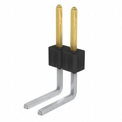 68498-102HLF by Amphenol ICC (FCI) - CONNECTOR HEADER R/A 2POS 2.54MM